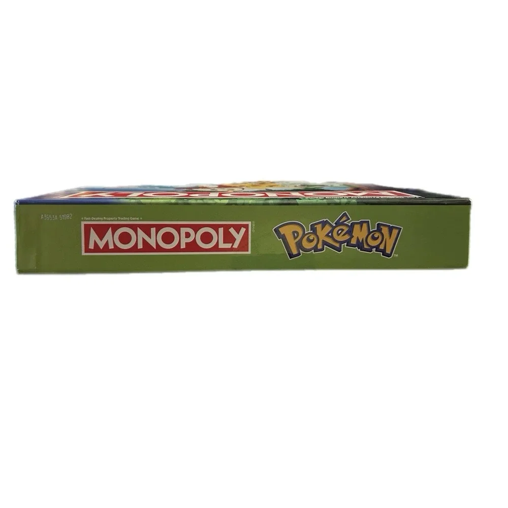 NEW SEALED Monopoly Pokémon Edition Board Game Property Trading Hasbro Ages‎ 8+